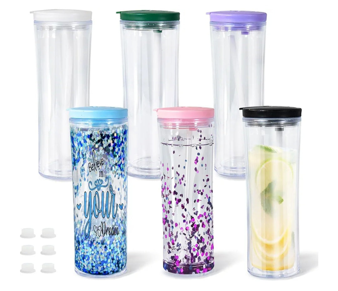 25 oz snow globe tumbler