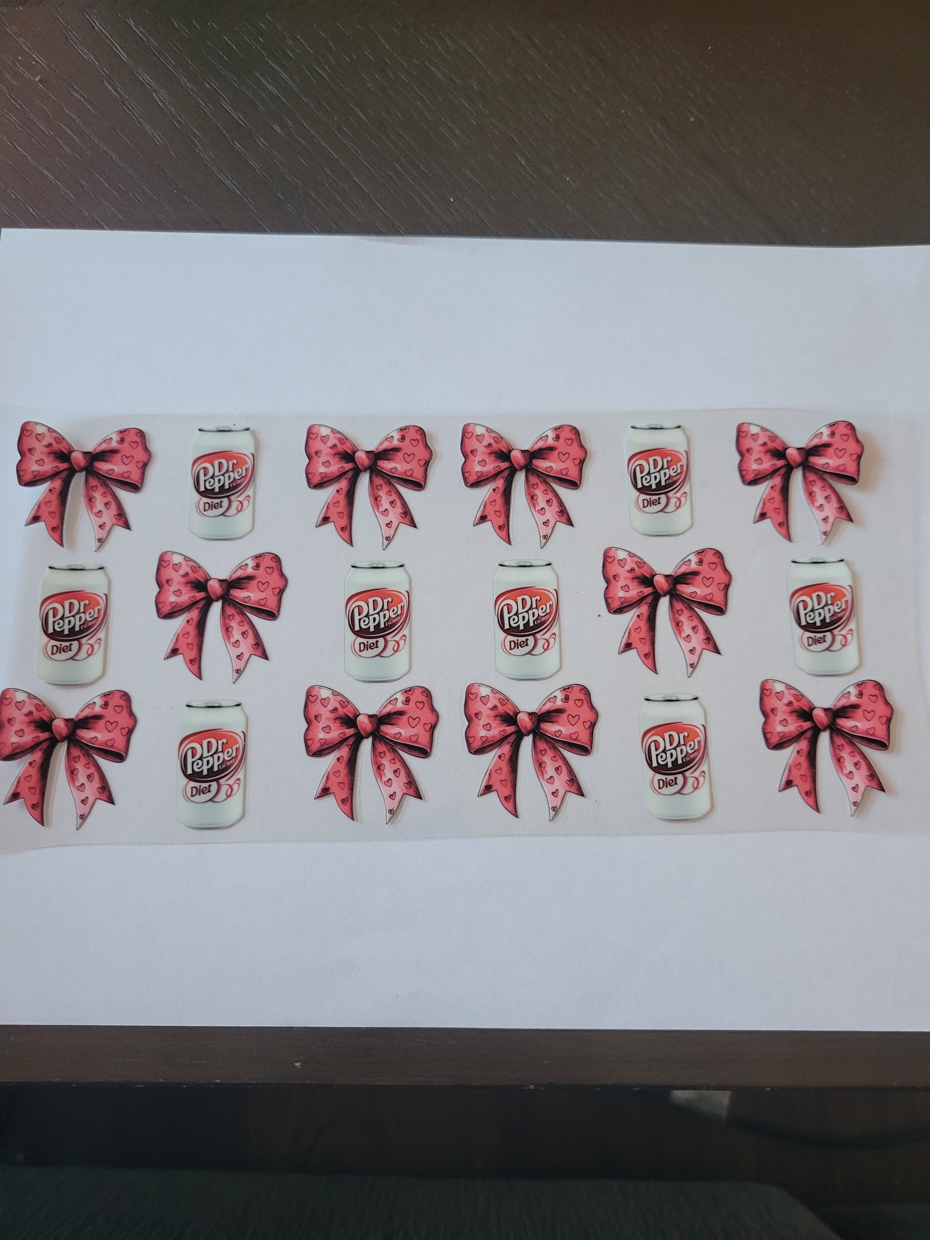 Dr pepper bows